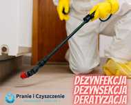 Dezynfekcja, dezynsekcja, deratyzacja, ozonowanie, pranie - Warszawa