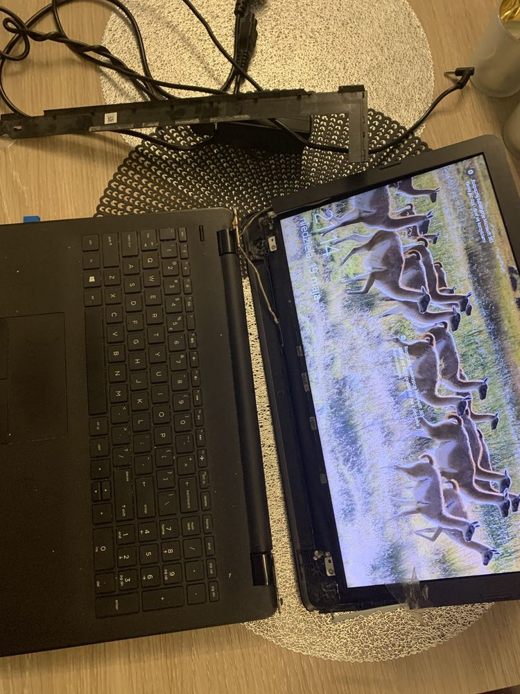 Laptop Hp laptop hp na części albo naprawy