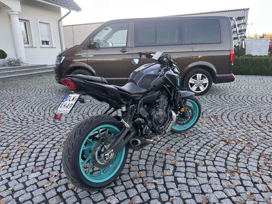 Yamaha MT 07, 2024 rok, pełna moc