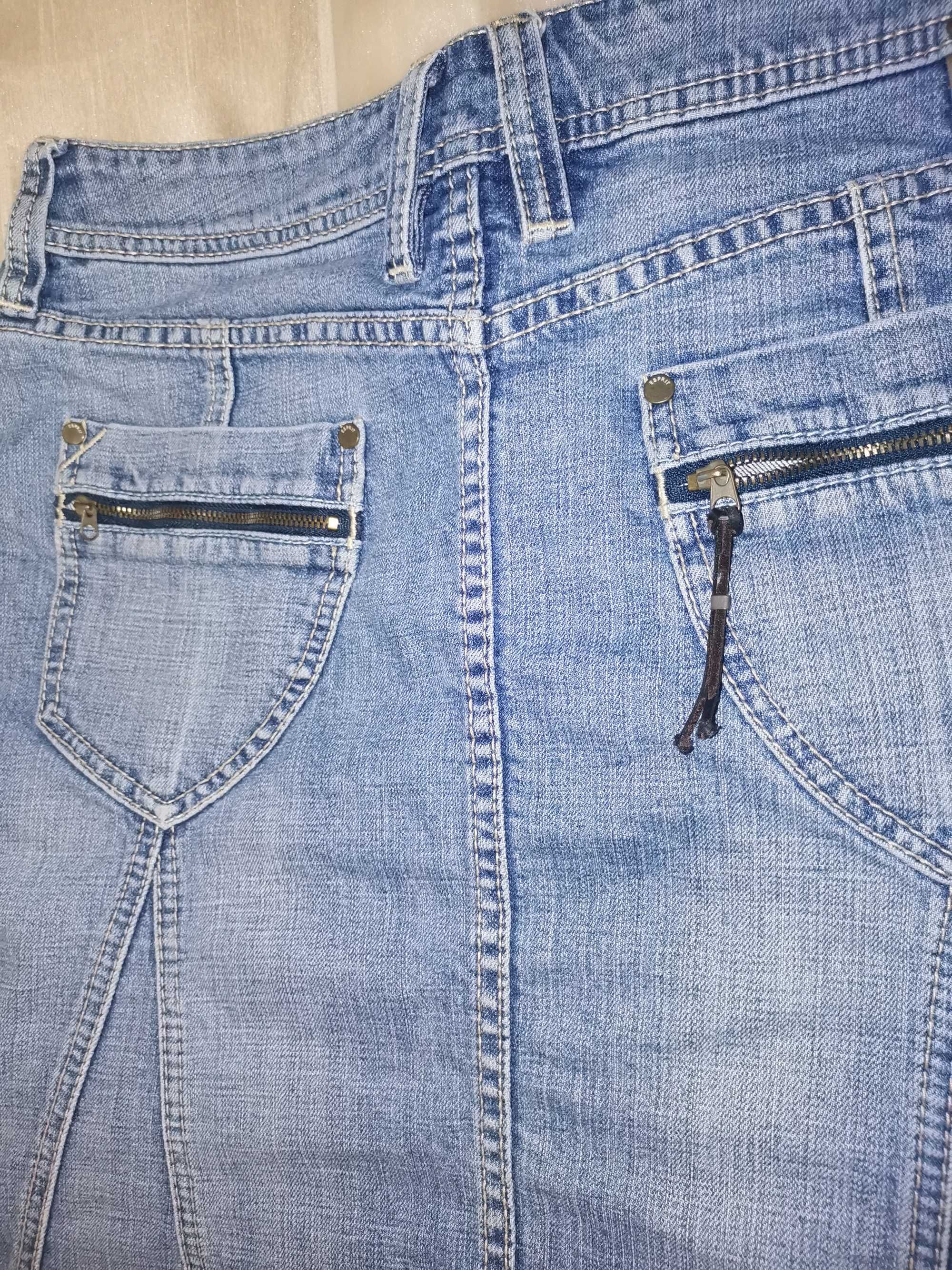 Spódnica dżinsowa/jeansowa ESPRIT