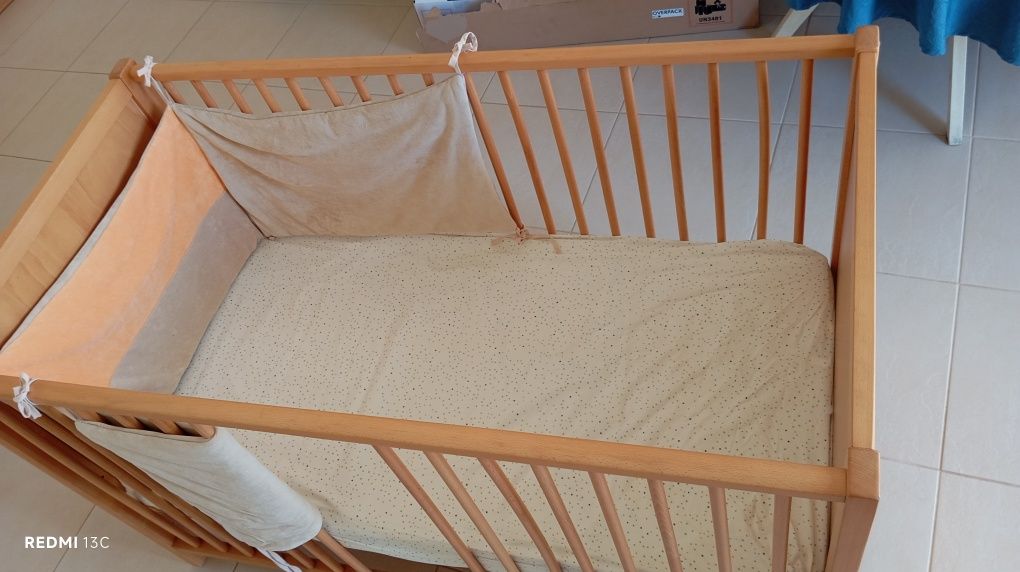 Verso para bebe em madeira