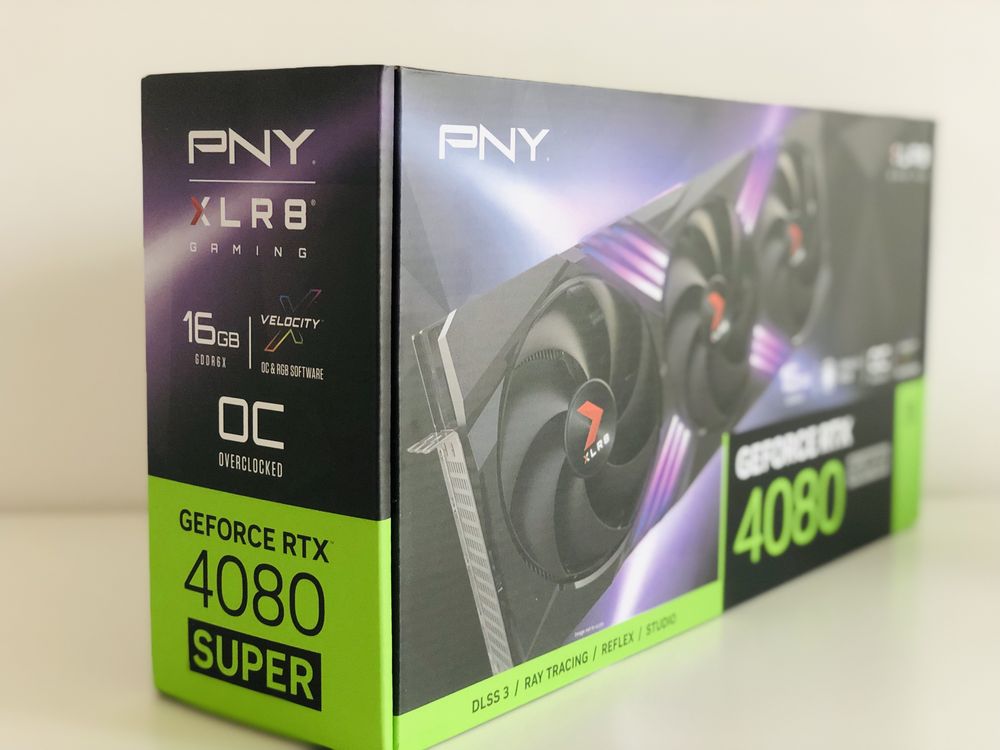 Нова Відеокарта PNY GeForce RTX 4080 Super VERTO 16 ГБ GDDR6X