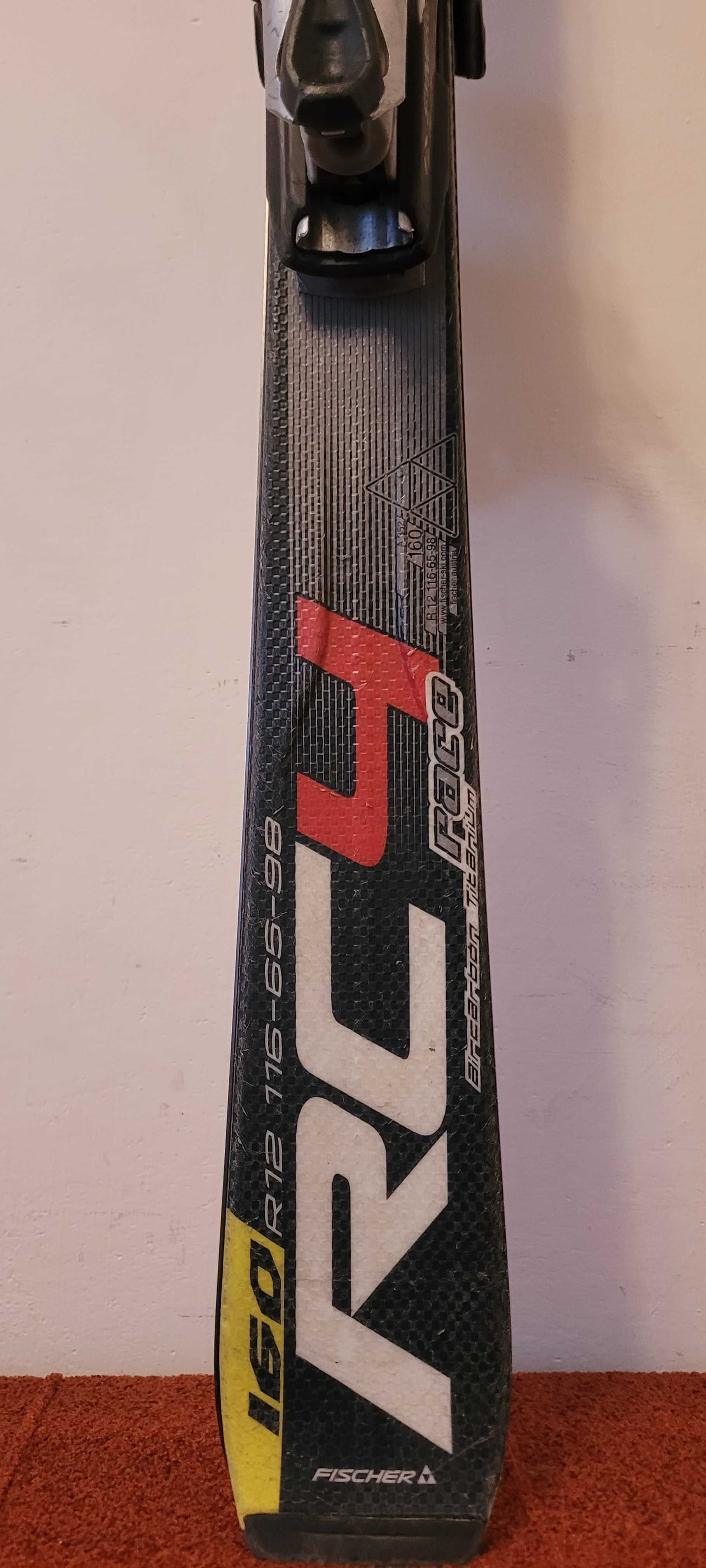 FISCHER SC race RC4 160 cm R12! wersja limitowana z wiązaniami marker!