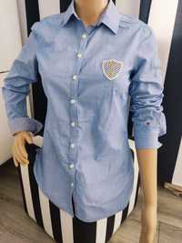 Koszula damska,bawełniana,niebieska Tommy Hilfiger XS