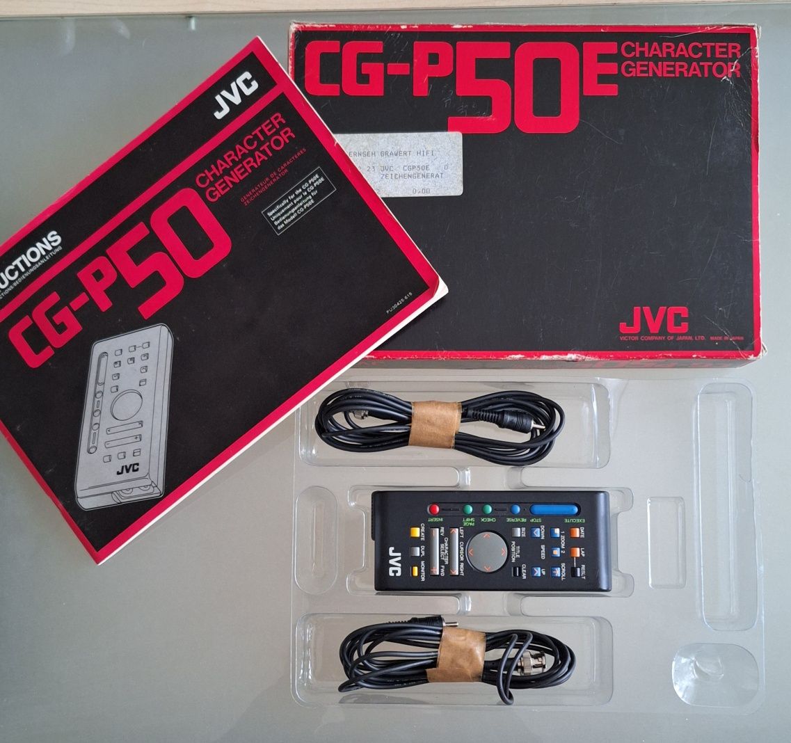 JVC  Generator CG-P50E Japan Unikat