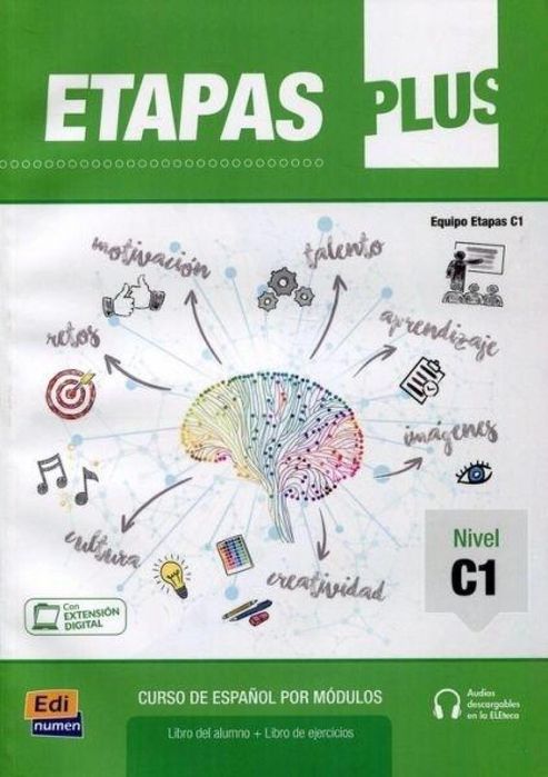 Etapas plus C1 podręcznik + ćwiczenia Edi Numen praca zbiorowa Rok