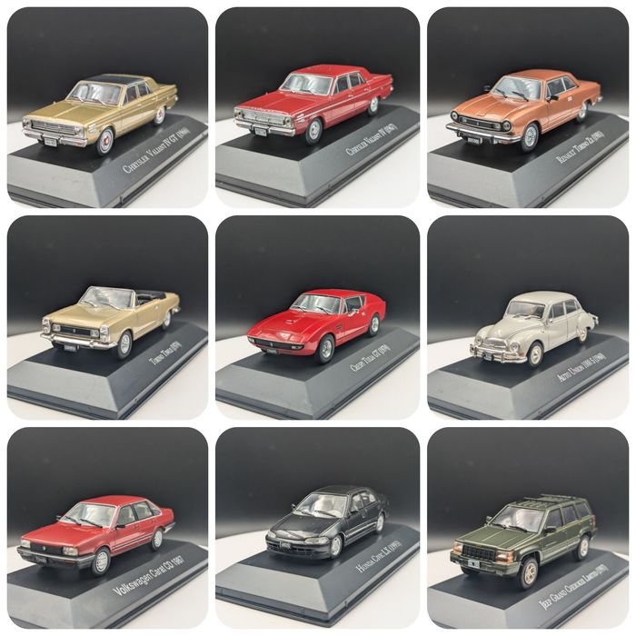 Salvat масштабные модели аргентинской журнальной серии