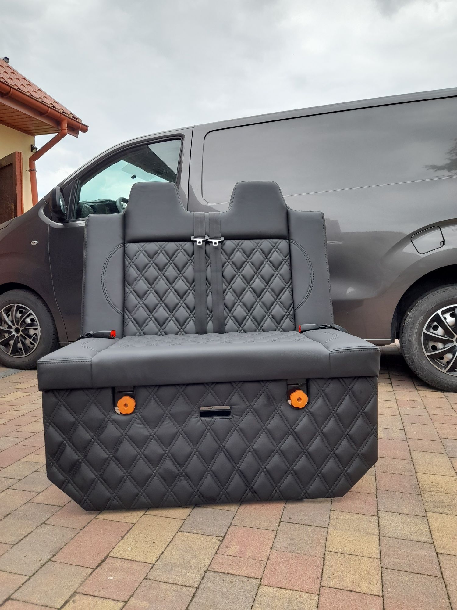 Vw t4 t5 t6 vivaro vito Łóżko rozkladane do kamperwana HOMOLOGACJIA