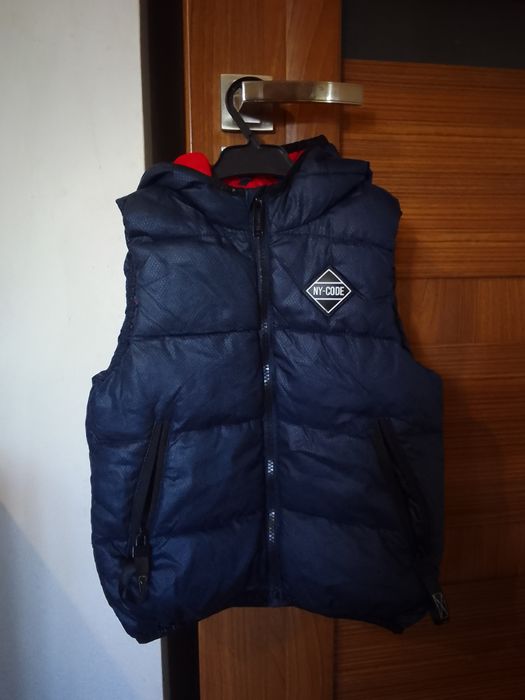 Reserved kamizelka bezrękawnik chłopiec granatowa 98cm