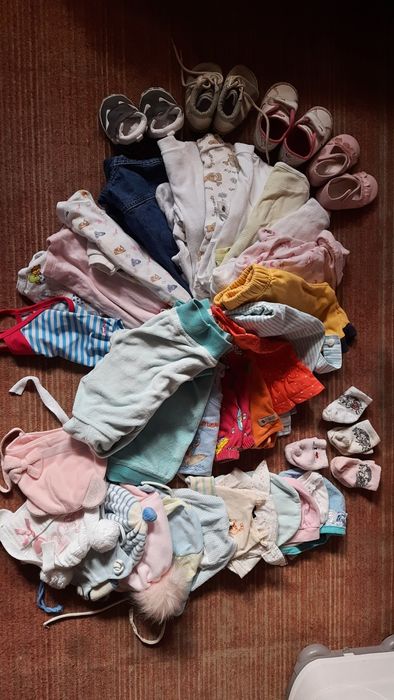 Одяг для дівчинки від народження 0-6міс