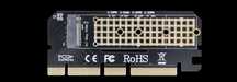 Adapter karta rozszerzenie pci-e nvme m.2 pci-e 3.0 / 4.0  x4 x8 x16
