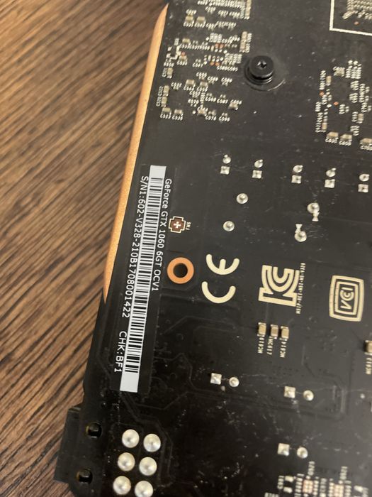 MSI GeForce GTX 1060 6GB OC V1 – w pełni sprawna