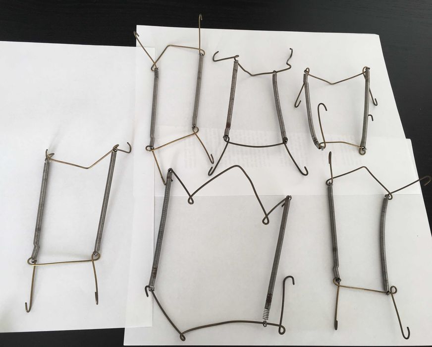 Suporte pratos parede