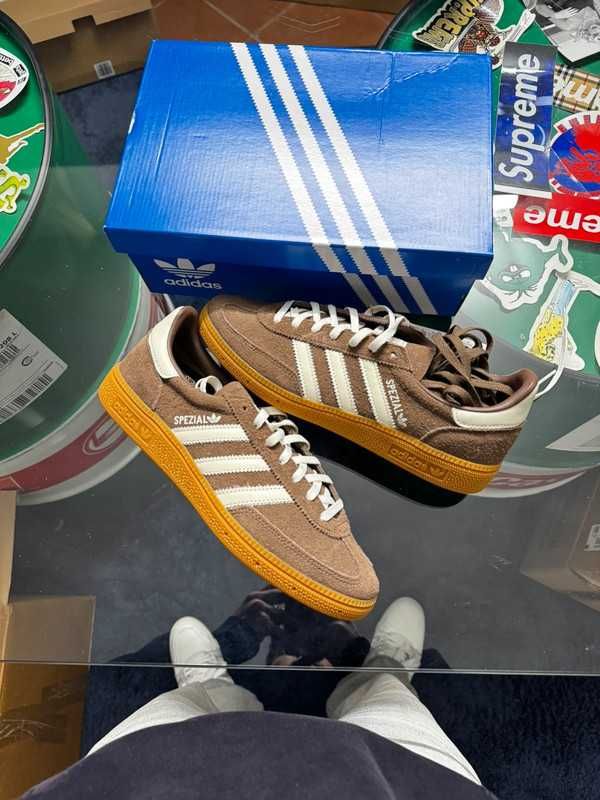 ButyDamskie Adidas Handball_Spezial_brązowy Rozmiar.38
