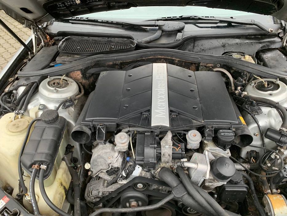 W220 3.2 автомат газ чорна шкіра