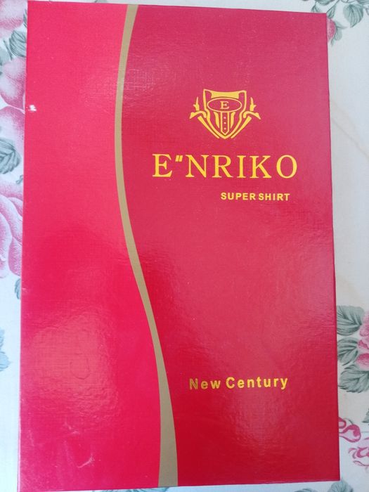 Рубашки мужские "Fererro Gizzi" и E"Nriko с длинным рукавом подарочный