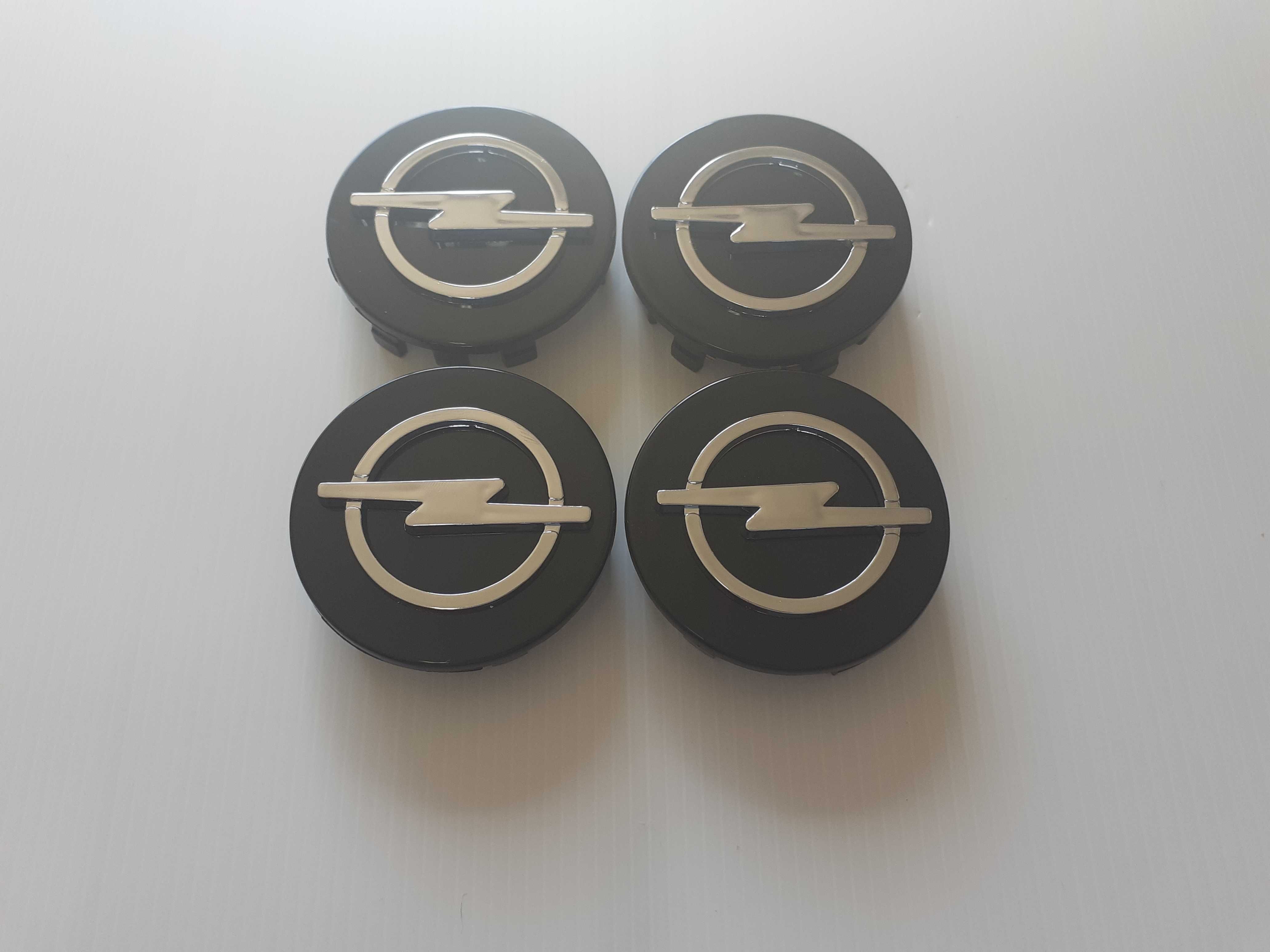 Centros/tampas de jante completos Opel com 56, 59, 60, 64 e 68 mm