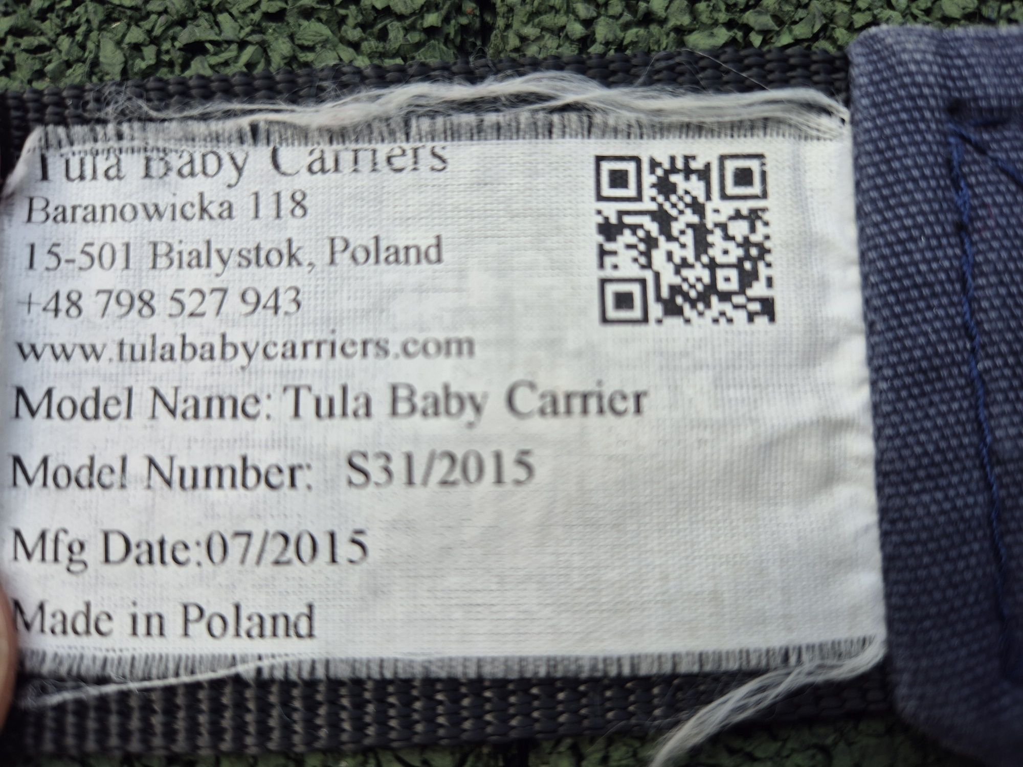 Tula baby carrier nosidełko