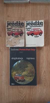 Fiat 126 książki Serwisowe, PRL, 125p maluch