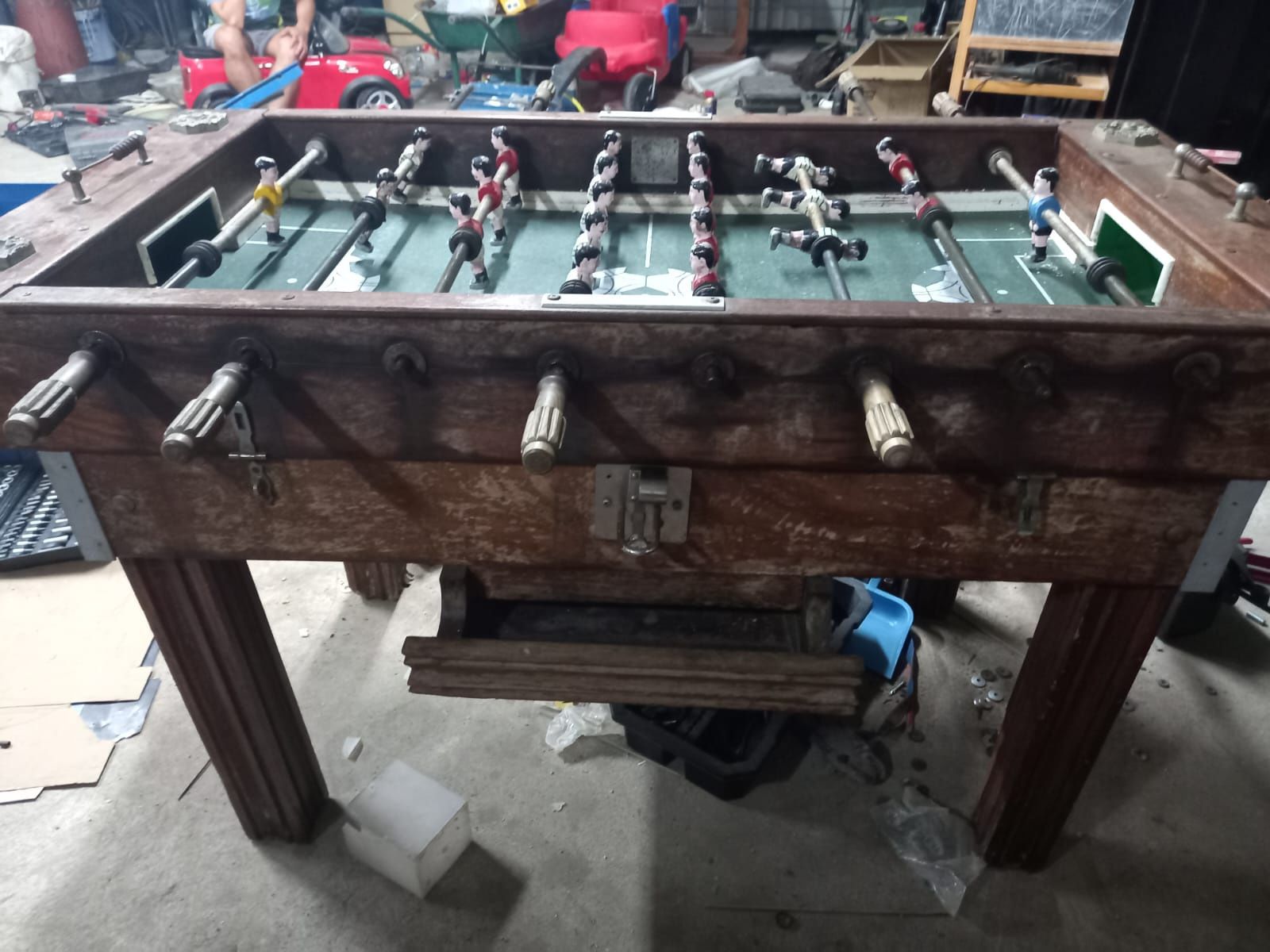 Mesa de matraquilhos