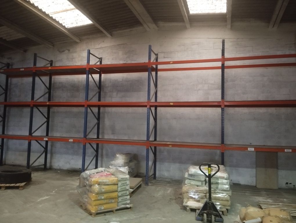 Estantes industriais, racks