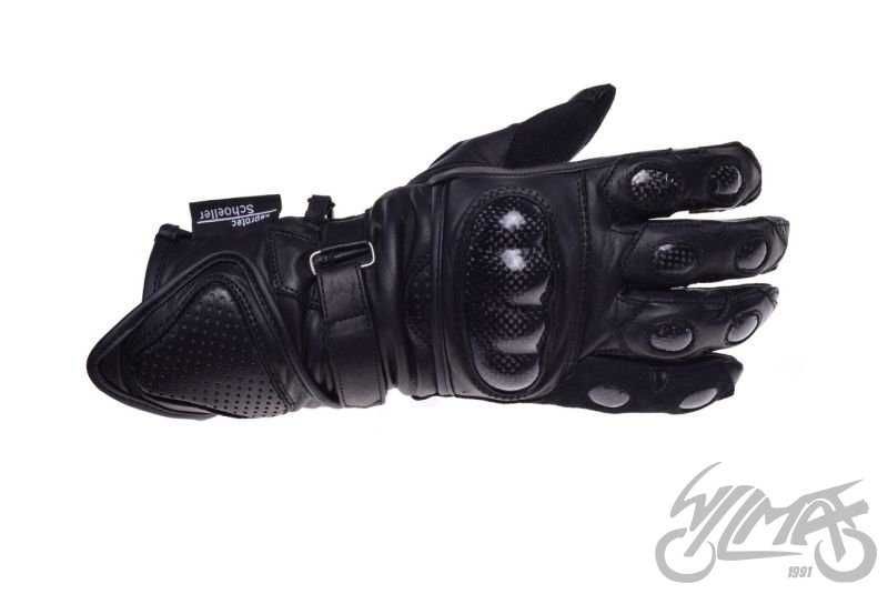 Rękawice motocyklowe czarne KEWLAR długie różne rozmiary