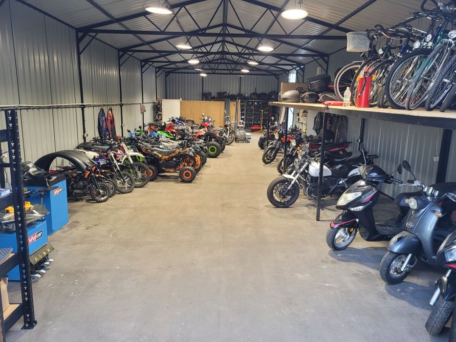 SERWIS NAPRAWA  motorowerów, skuterów, quady,atv,cross itd