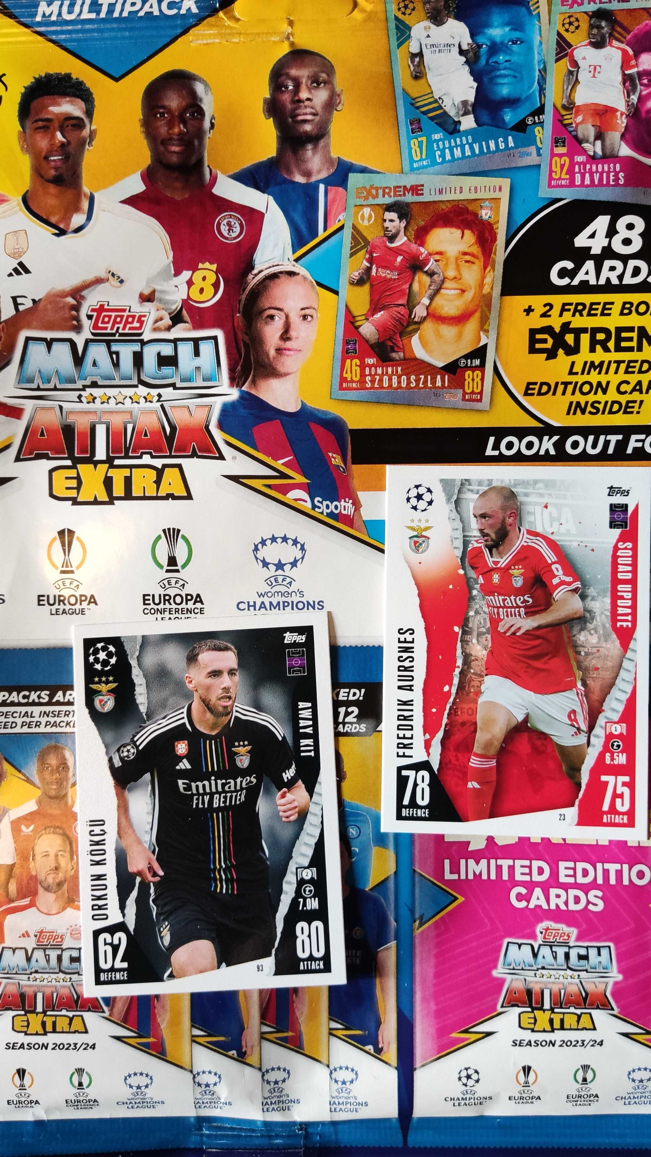 Troca Cartas Match Attax Extra 2023/24