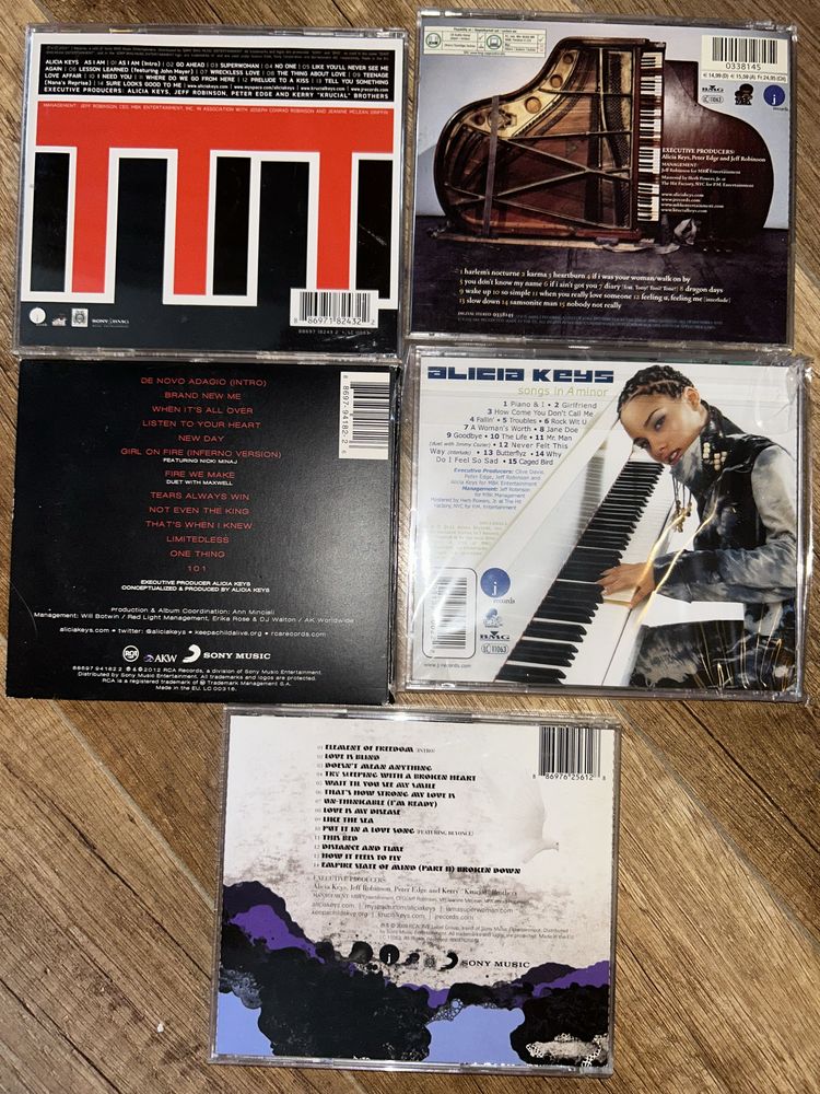 Alicia Keys płyty CD oryginslne stan bdb