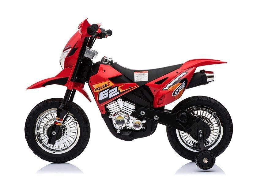 Motocykl na Akumulator Cross BDM0912 Czerwony