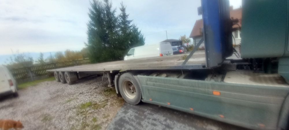 Naczepa platforma Merker mega