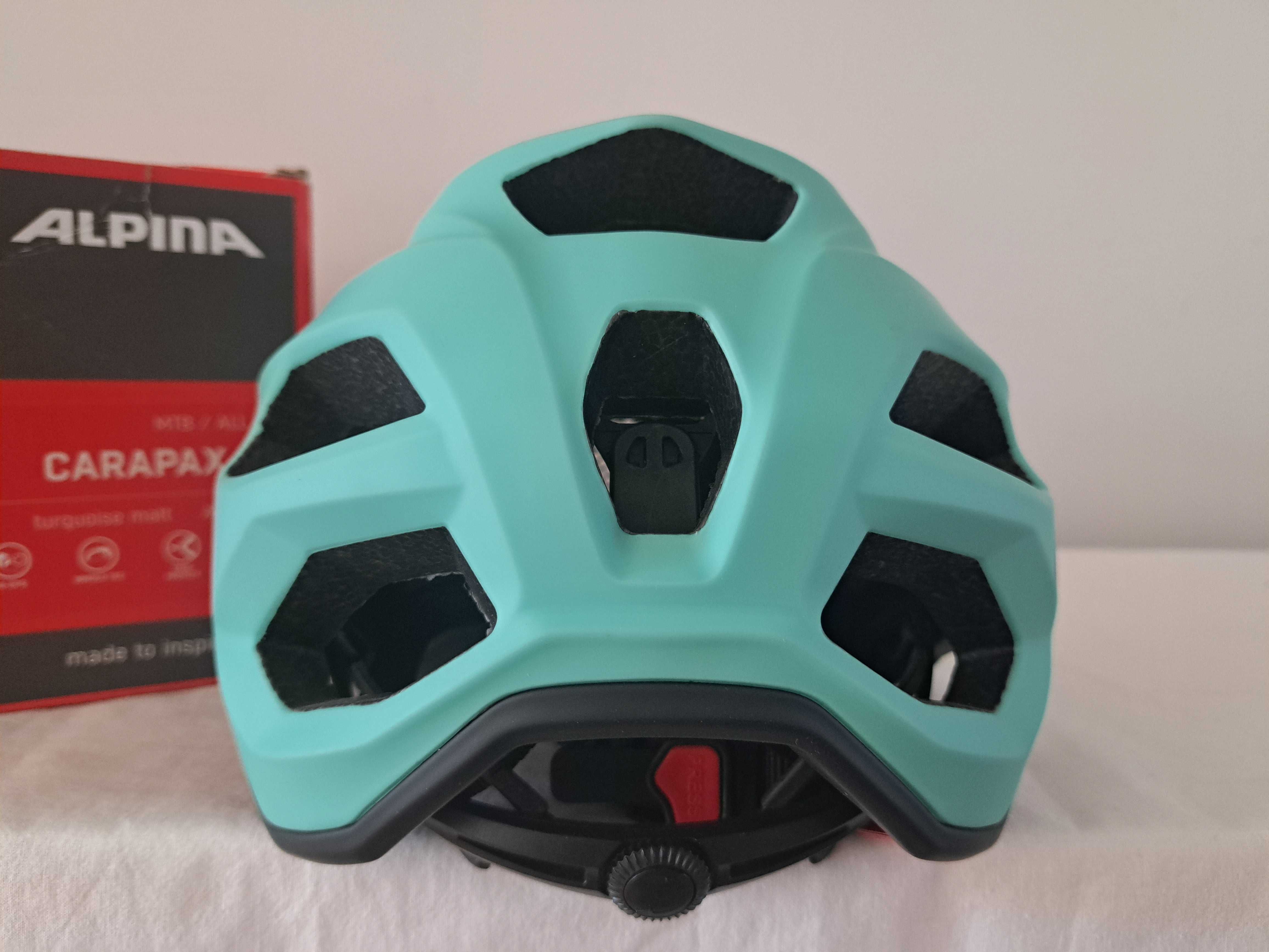 Kask rowerowy Alpina Carapax 2.0 Turquoise Matt M 52-57cm