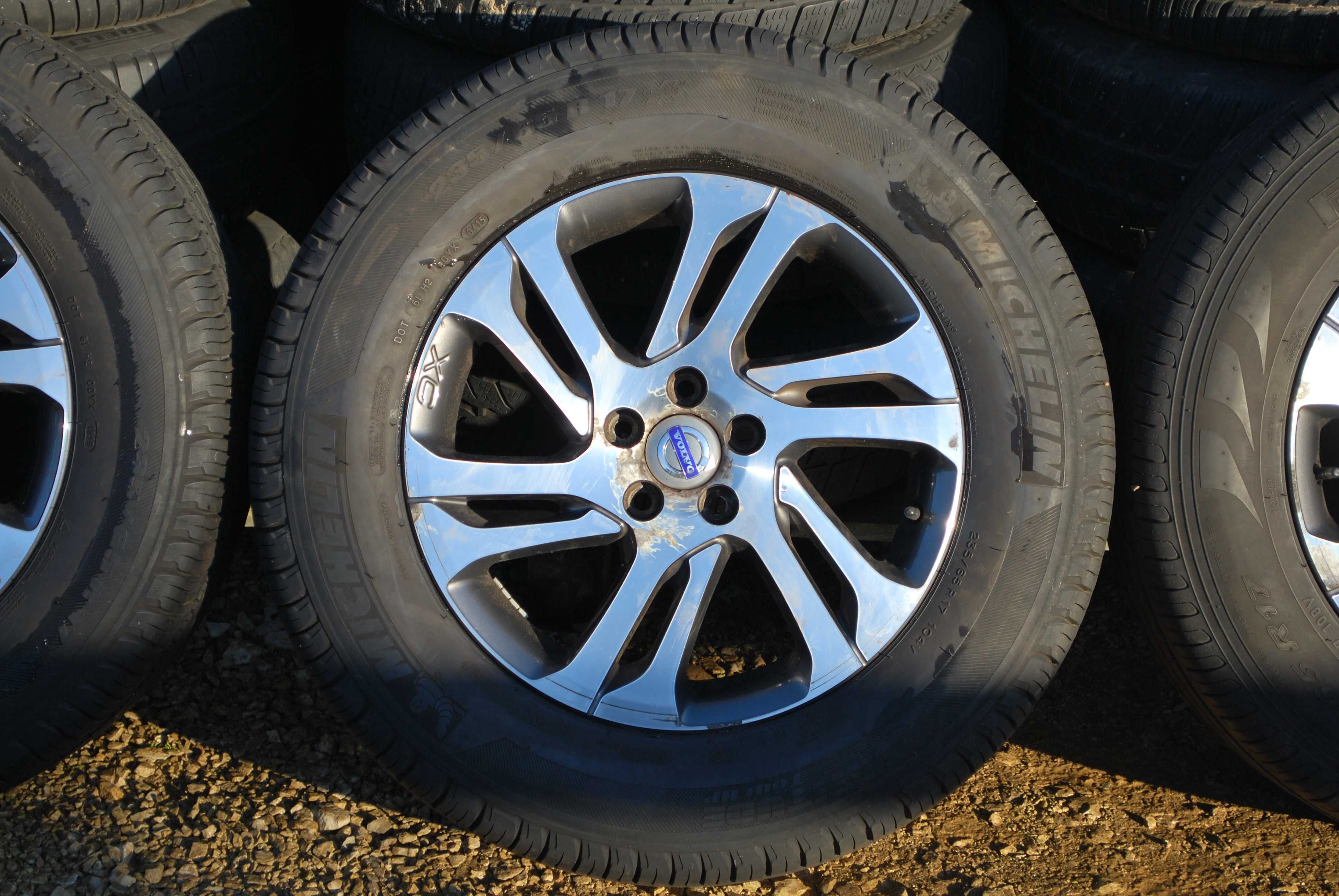 Koła 235/65 R17 5x108 Oryginalne alufelgi + opony letnie Volvo XC60