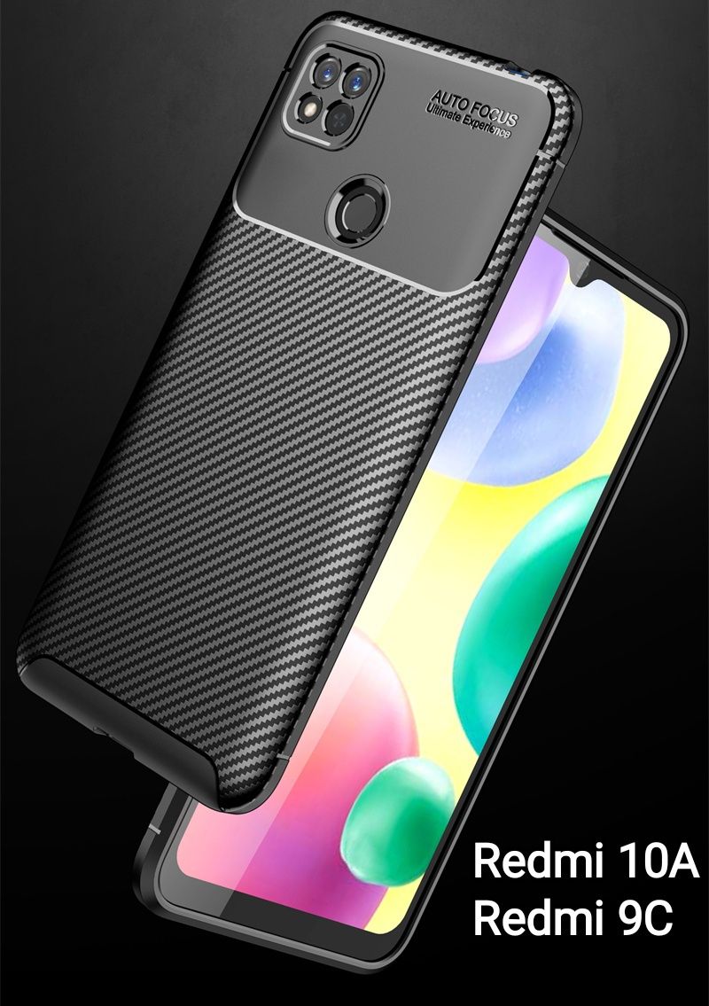 Capa T/ Fibra Carbono Redmi 10A / Redmi 9C