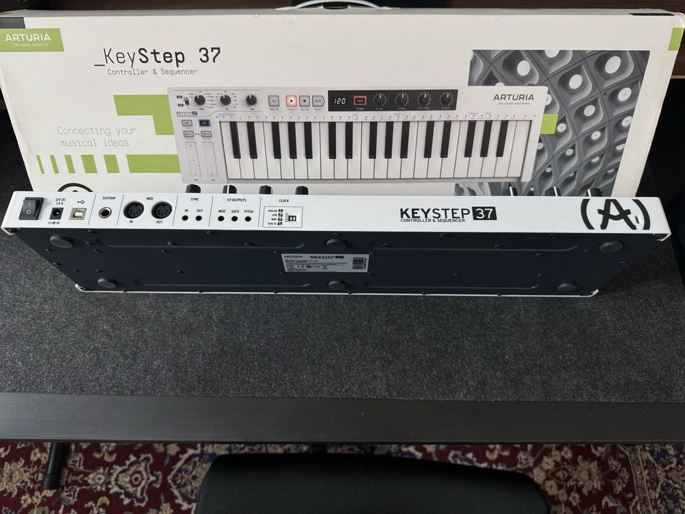 Arturia Keystep 37 + Deck saver - Teclado e Sequenciador Midi