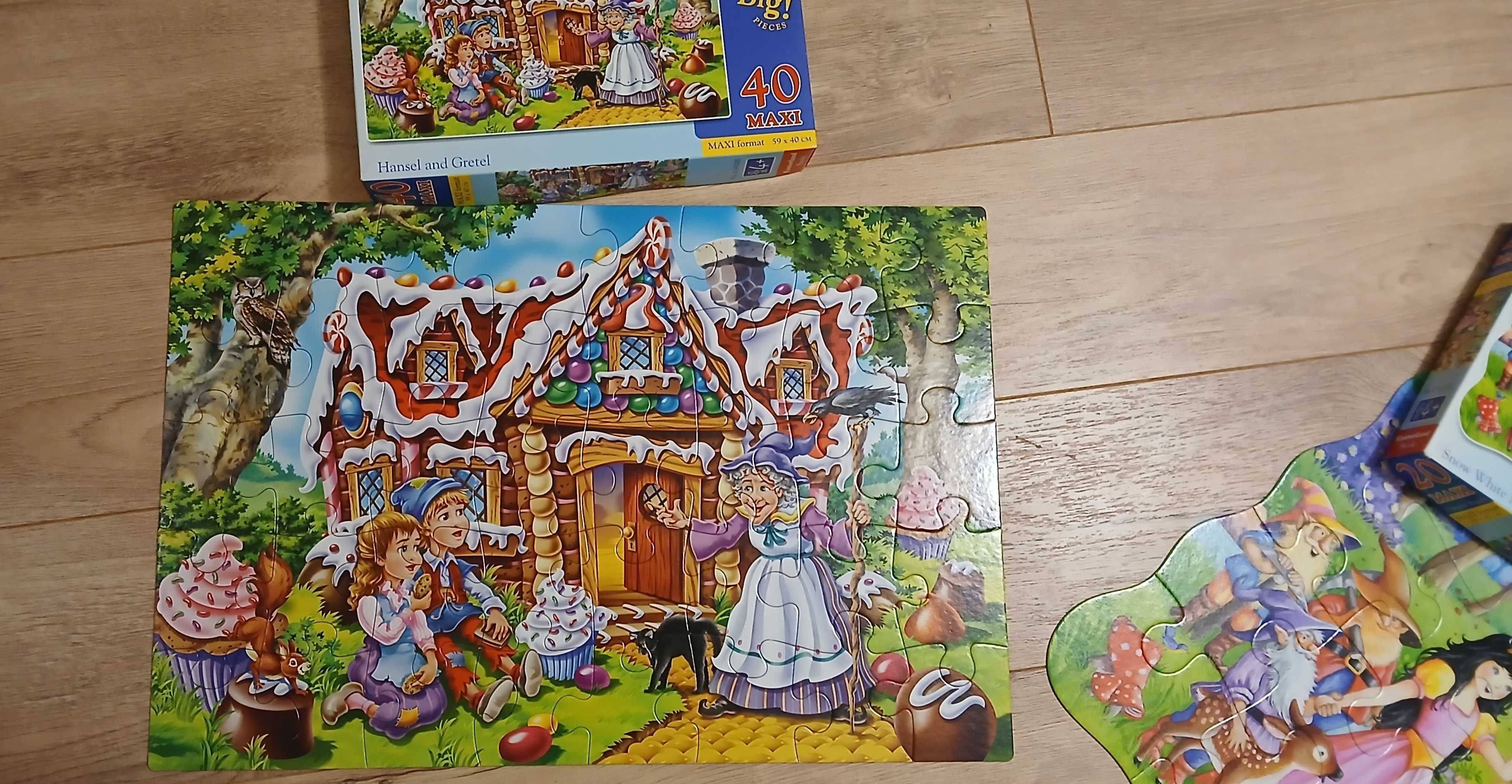 Продам набір дитячих пазлів