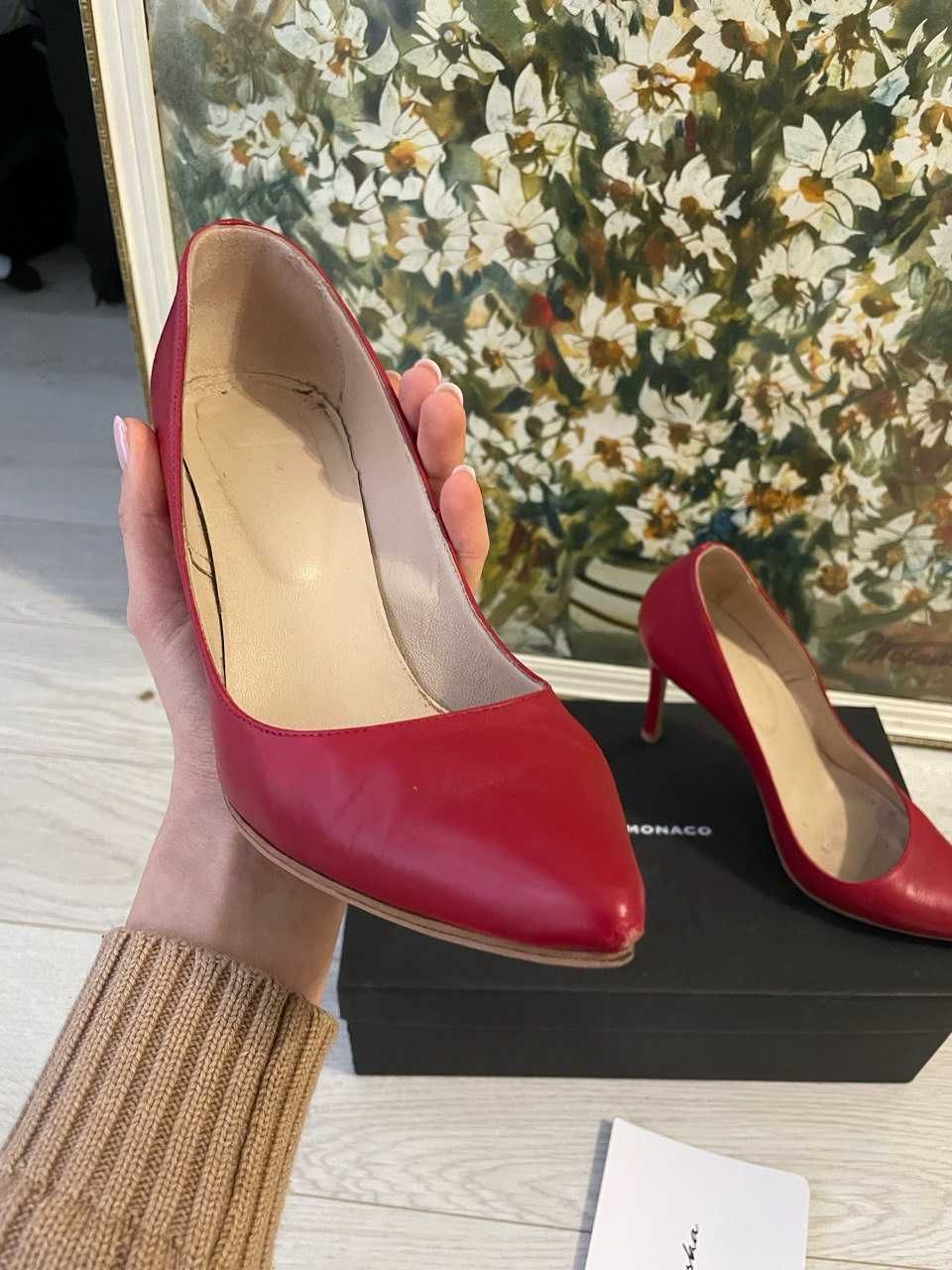Туфли красные Kachorovska 36 размер