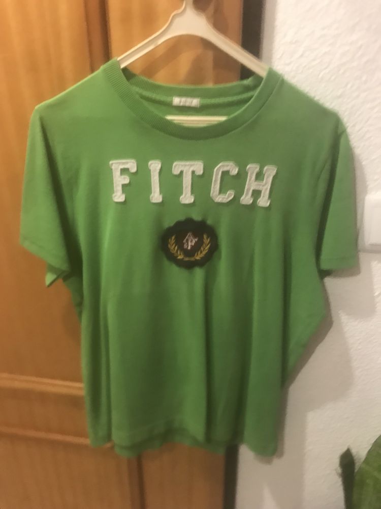 Tshirt arbercrombie & fitch verde