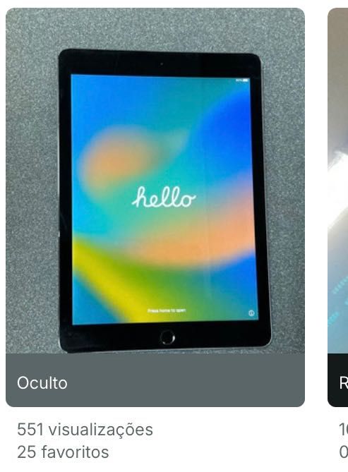 A não perder! iPad Pro 9,7” 32GB WIFI + caixa ORIGINAL completa