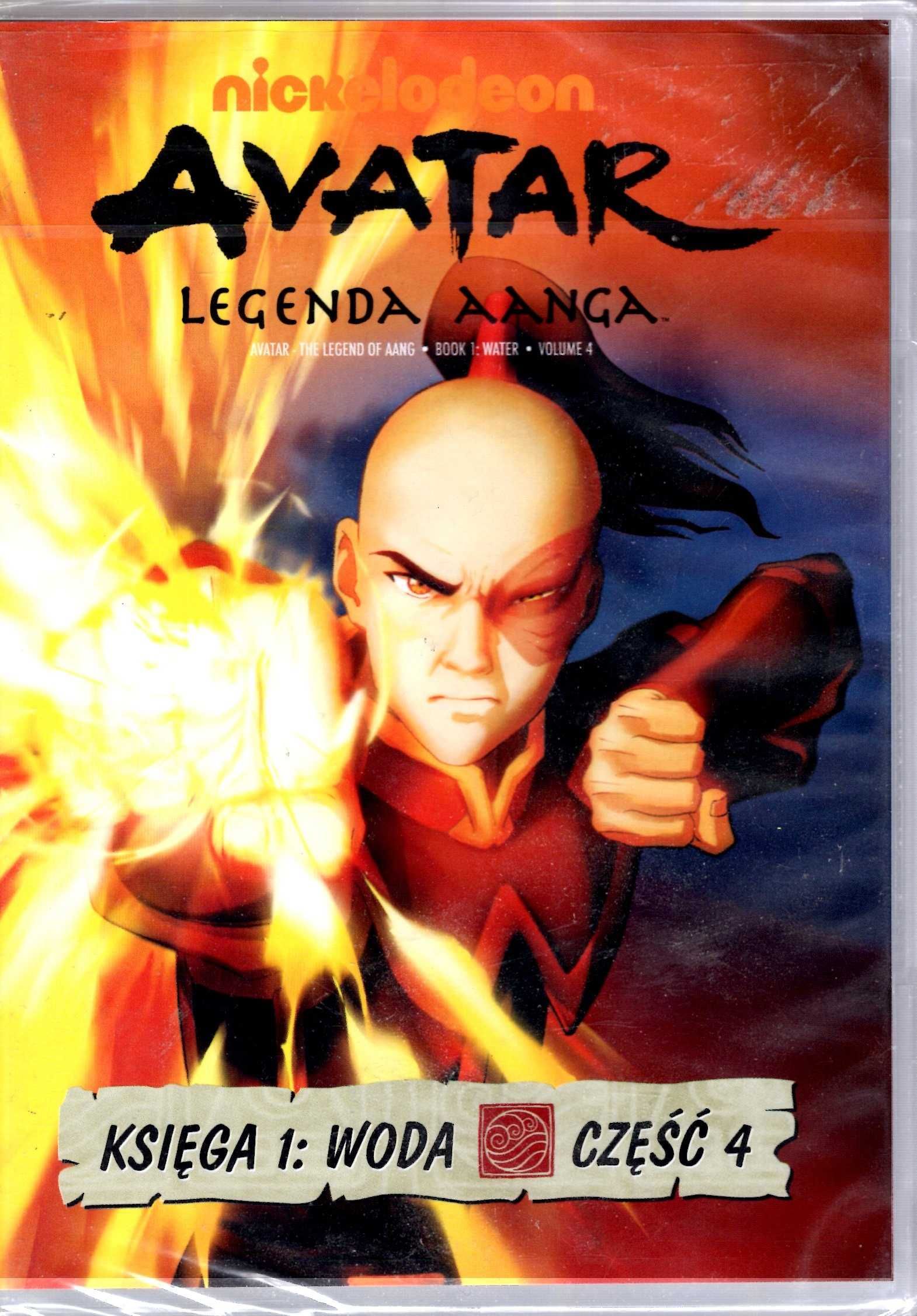 Avatar Legenda Aanga Księga 1 Woda Cz.4 Dvd