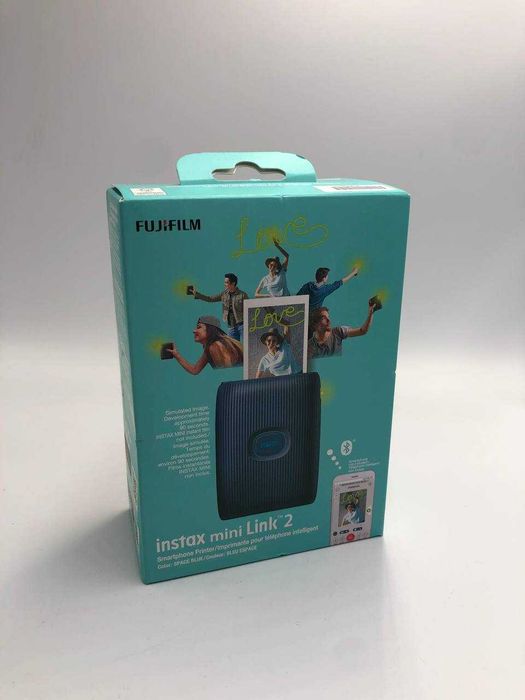 МАГАЗИН! Фотопринтер Fujifilm Instax Mini Link 2 White/Blue