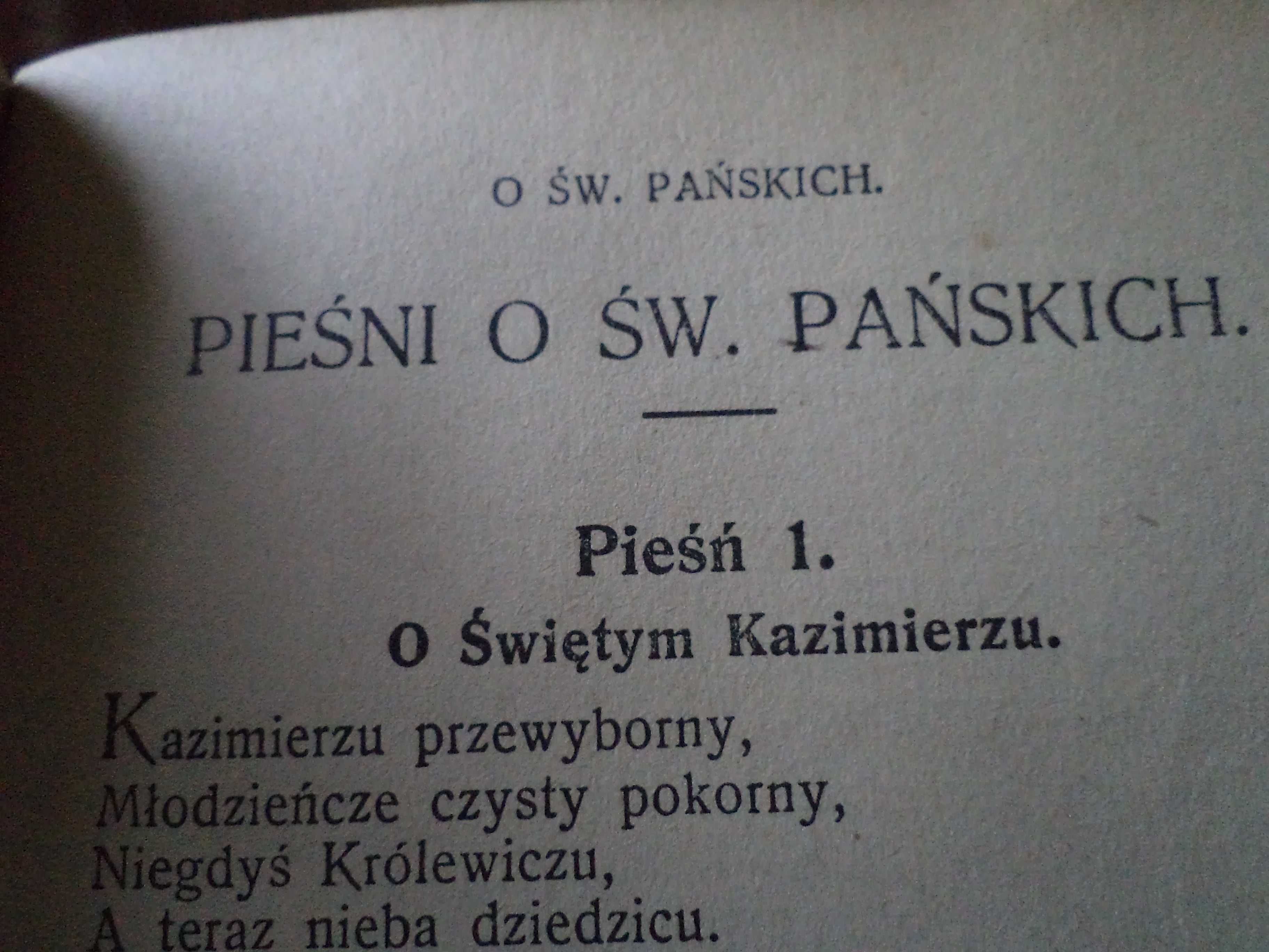 UNIKAT Pastorałki i  Pieśni Kościelne na rozmaite święta 1927 r.