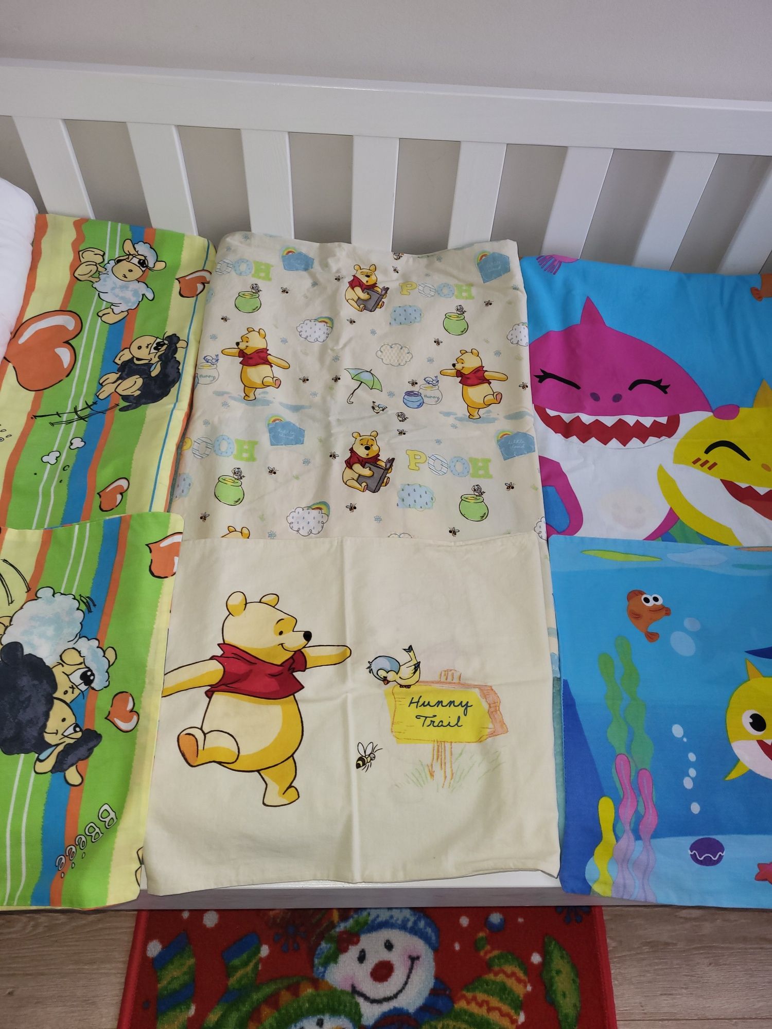 Pościel komplet Pościel dziecięca baby shark baranek owce puchatek
