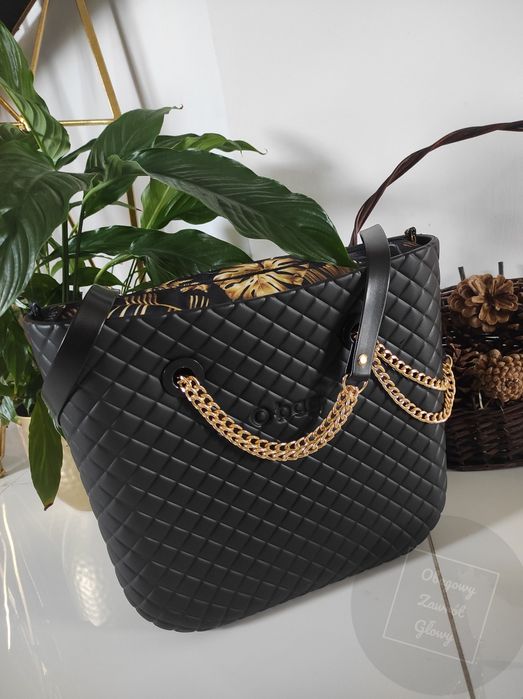 Nowa torebka obag mini pikowana Nero matelasse