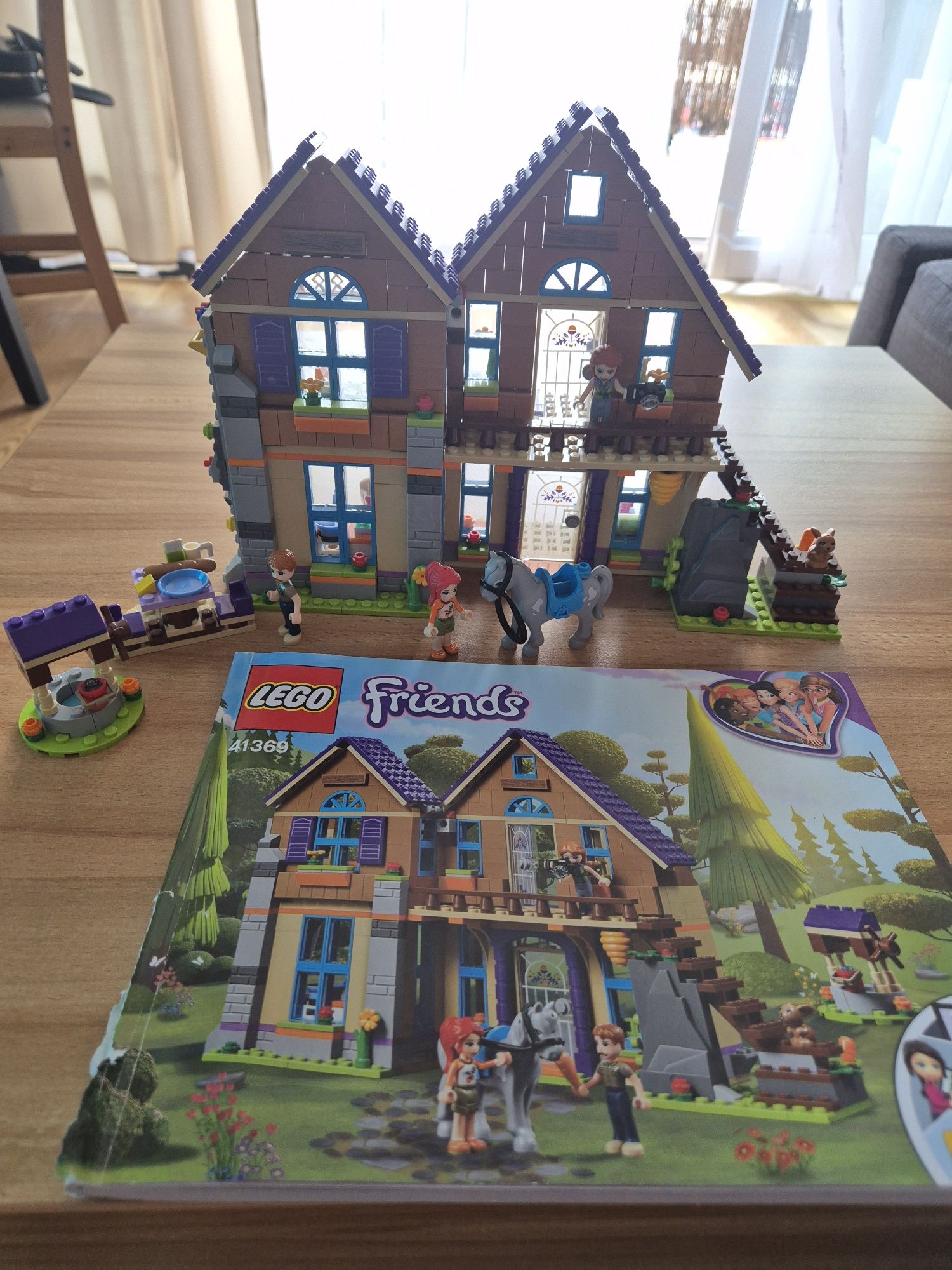 LEGO 41369 Friends Dom Mii
Stan bardzo dobry, brak pudełka
Grzbiet ins