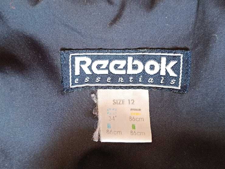 куртка синя спортивна reebok з каптуром