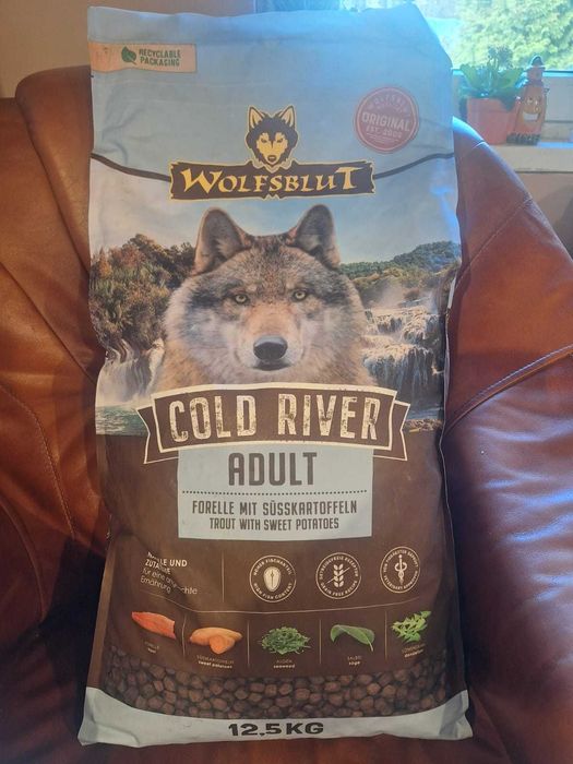Karma dla psa Wolfsblut Cold River 12,5kg