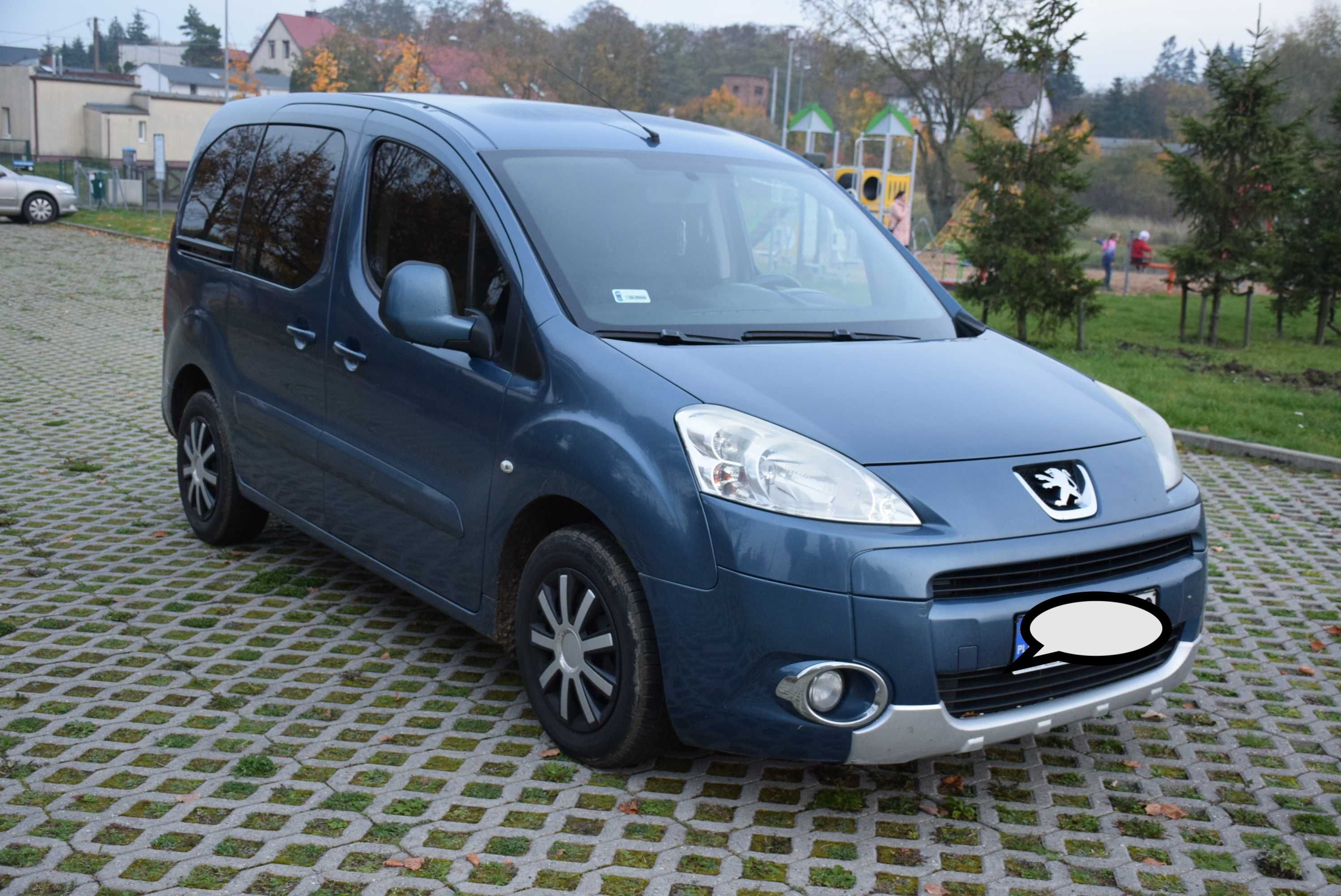 Peugeot Partner Tepee ZAMIANA na osobowe lub dostawcze HAK, BAGAŻNIK