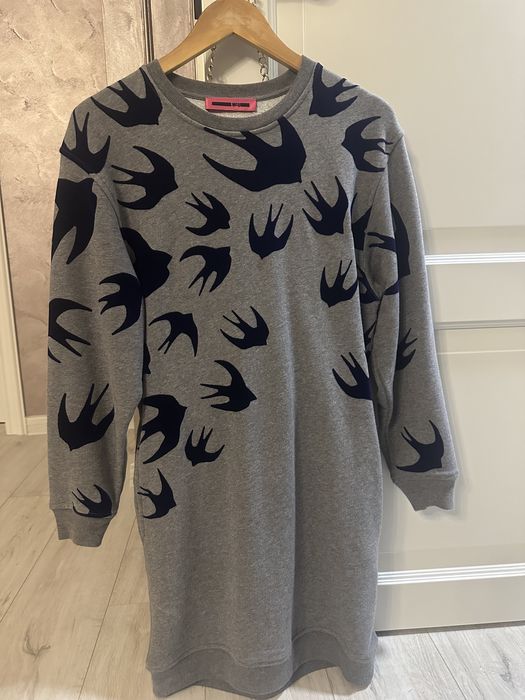 Alexander mcqueen платье туника свитшот