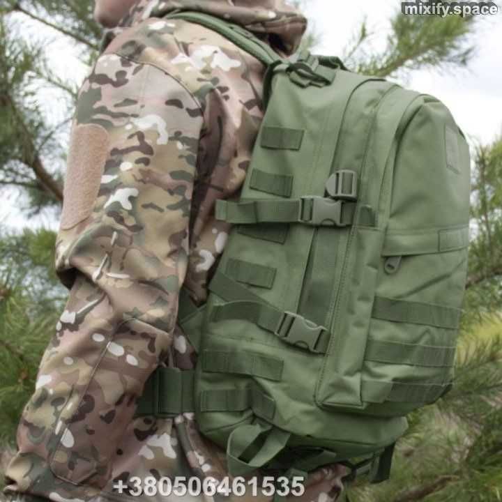 Рюкзак тактичний армійський штурмовий 40 л туристичний рюкзак оксфорд